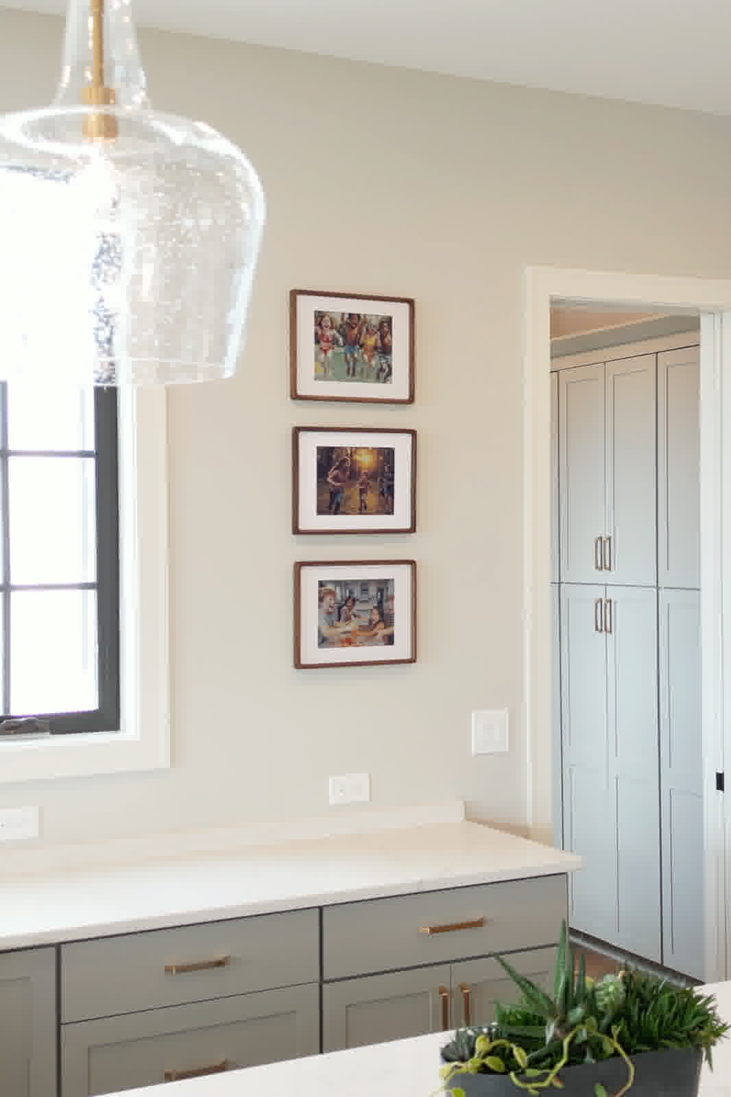 Wallie in Kitchen - Alternate Angle